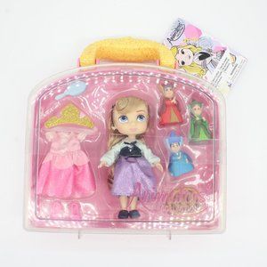 Sleeping Beauty ~ Aurora Disney Animators' Collection Mini Doll Play Set NWT